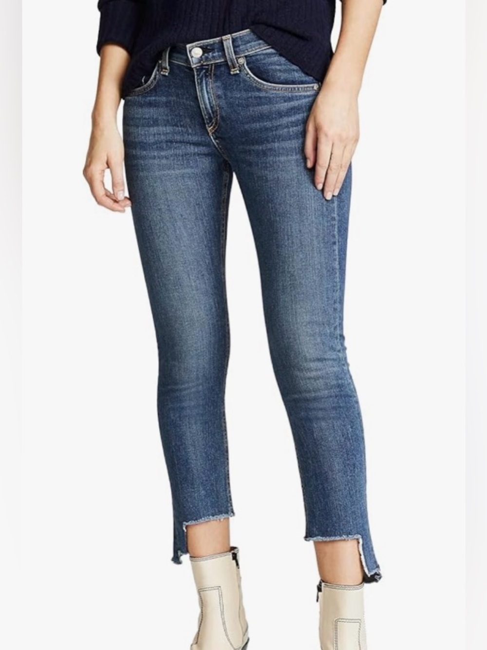 Rag & Bone Cate capri style jeans, size 26